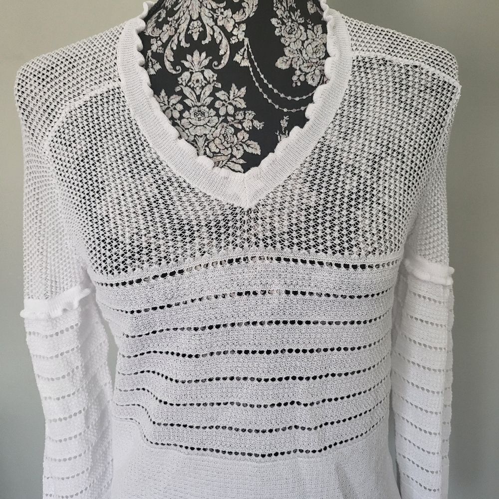 Carven long sleeve top M size - Picture 2 of 4